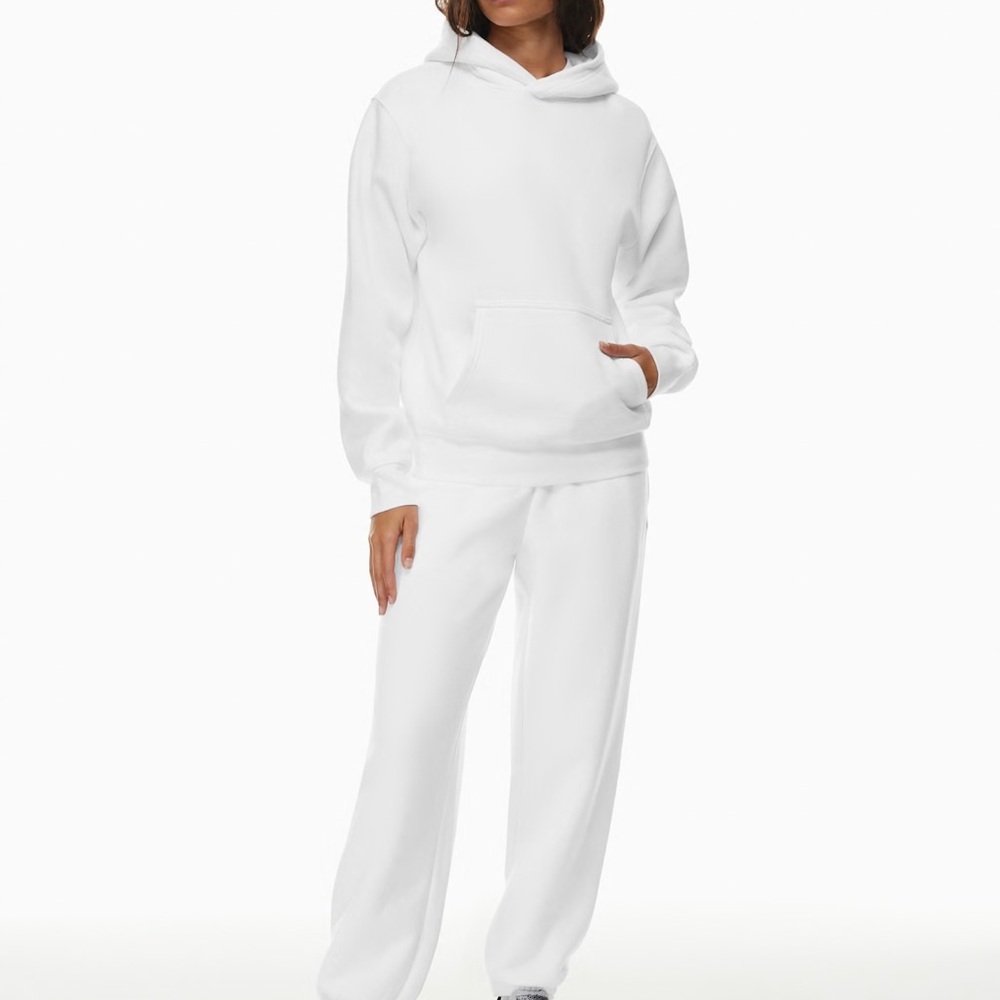 Aritzia sweat fleece sweat set